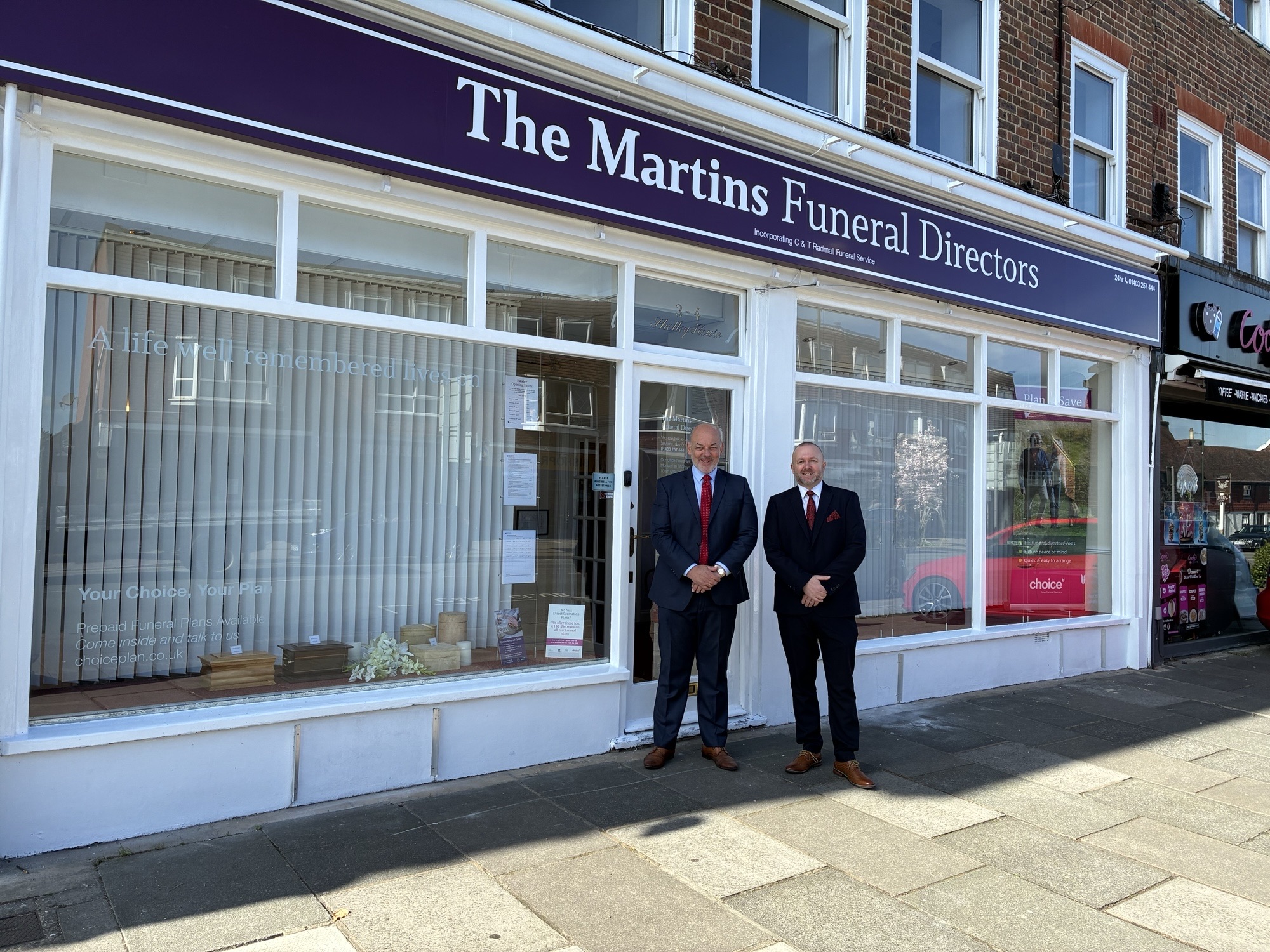 Trusted local funeral homes unite as The Martins to support more families across Sussex